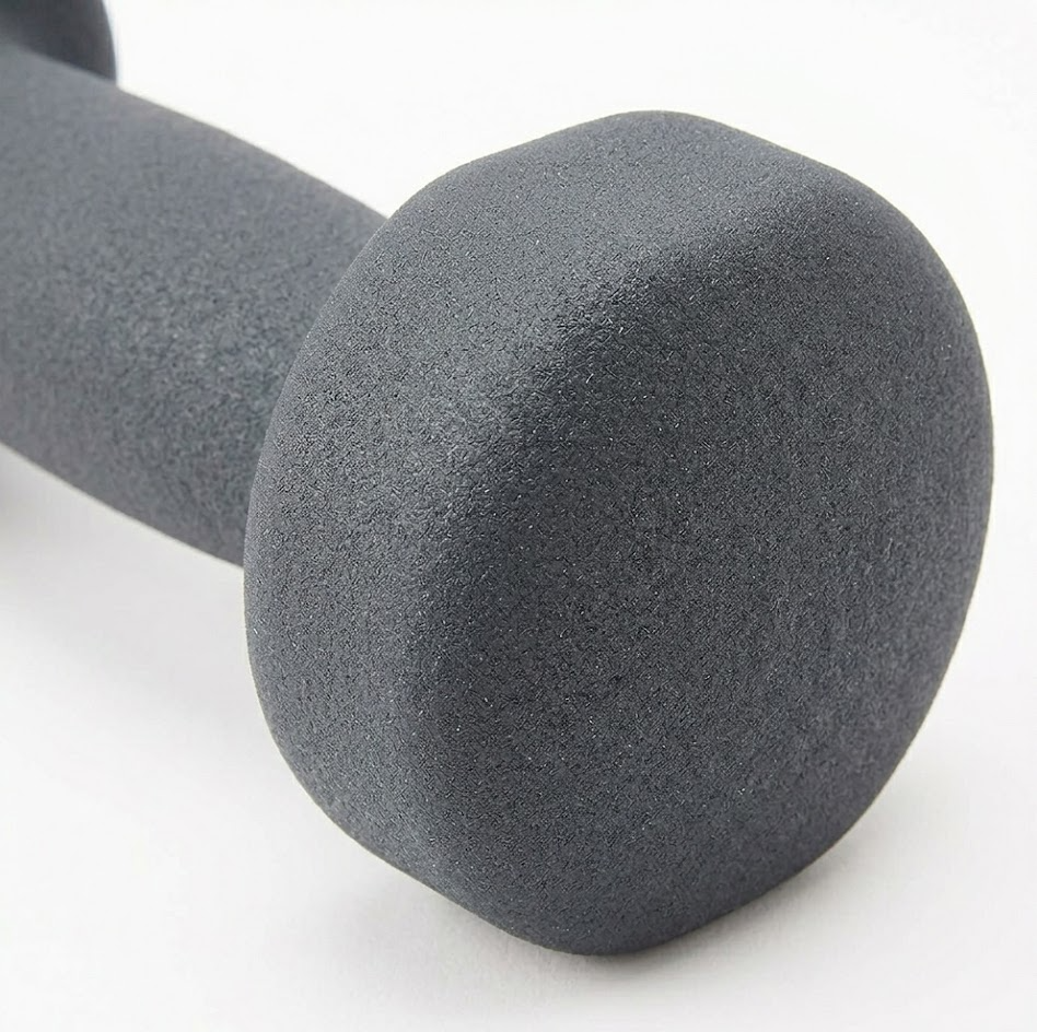 Novaryn Anti-Roll Neoprene Dumbbells - Ergonomic Hand Weights for Home Workouts and Muscle Toning